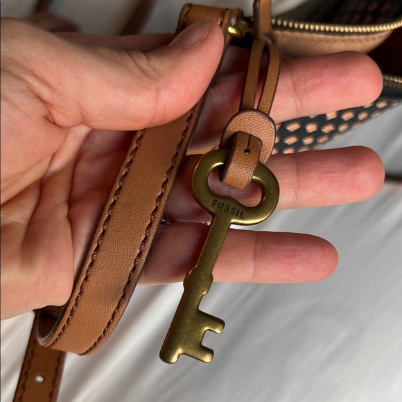 Fossil Black and Brown Crossbody Bag - Picture 7 of 7